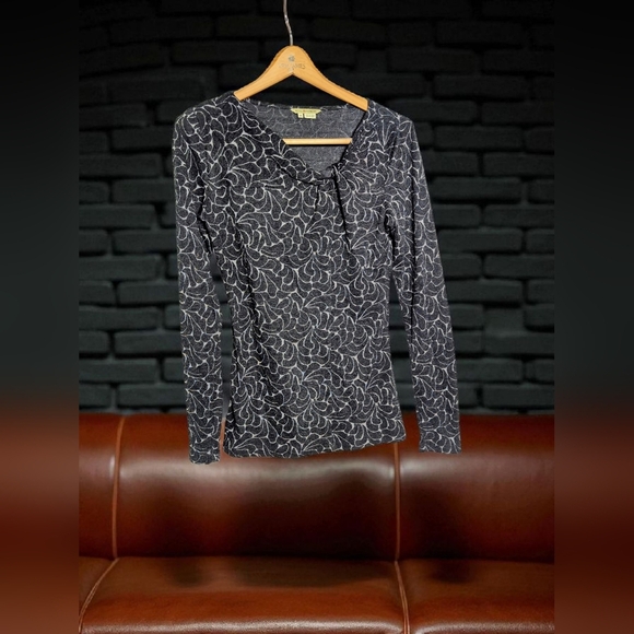 Royal Robbins M Belle Rosa Twist Gray Paisley Women's Top - Picture 1 of 5